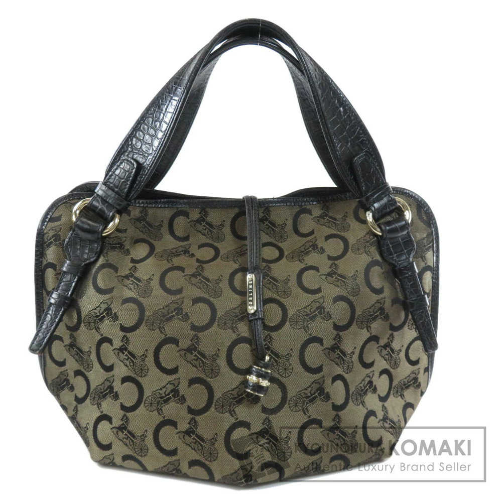 Celine C Macadam Tote Bag Canvas